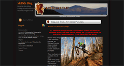 Desktop Screenshot of kingdomtrailsblog.ideride.com